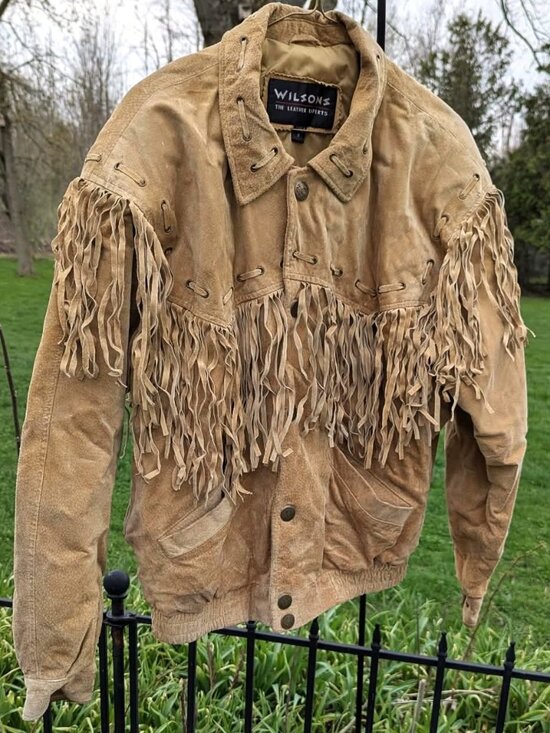 Wilsons Leather Jackets & Blazers - Vintage 1980's Wilsons leather/suede jacket